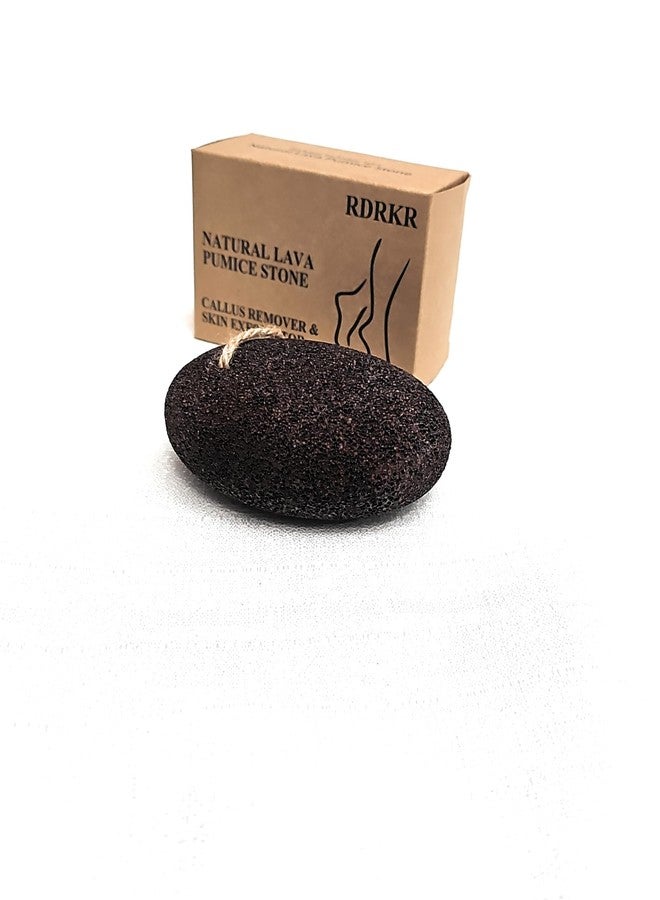 RDRKR Pumice Stone Foot and Hand Scrubber - Natural Lava Stone for Callus Remover, Foot Exfoliation, Hand Scrub, Pedicure Tool, Dry Skin Remover, Promote Healthy Foot and Hand Care (Brown) - Image 2